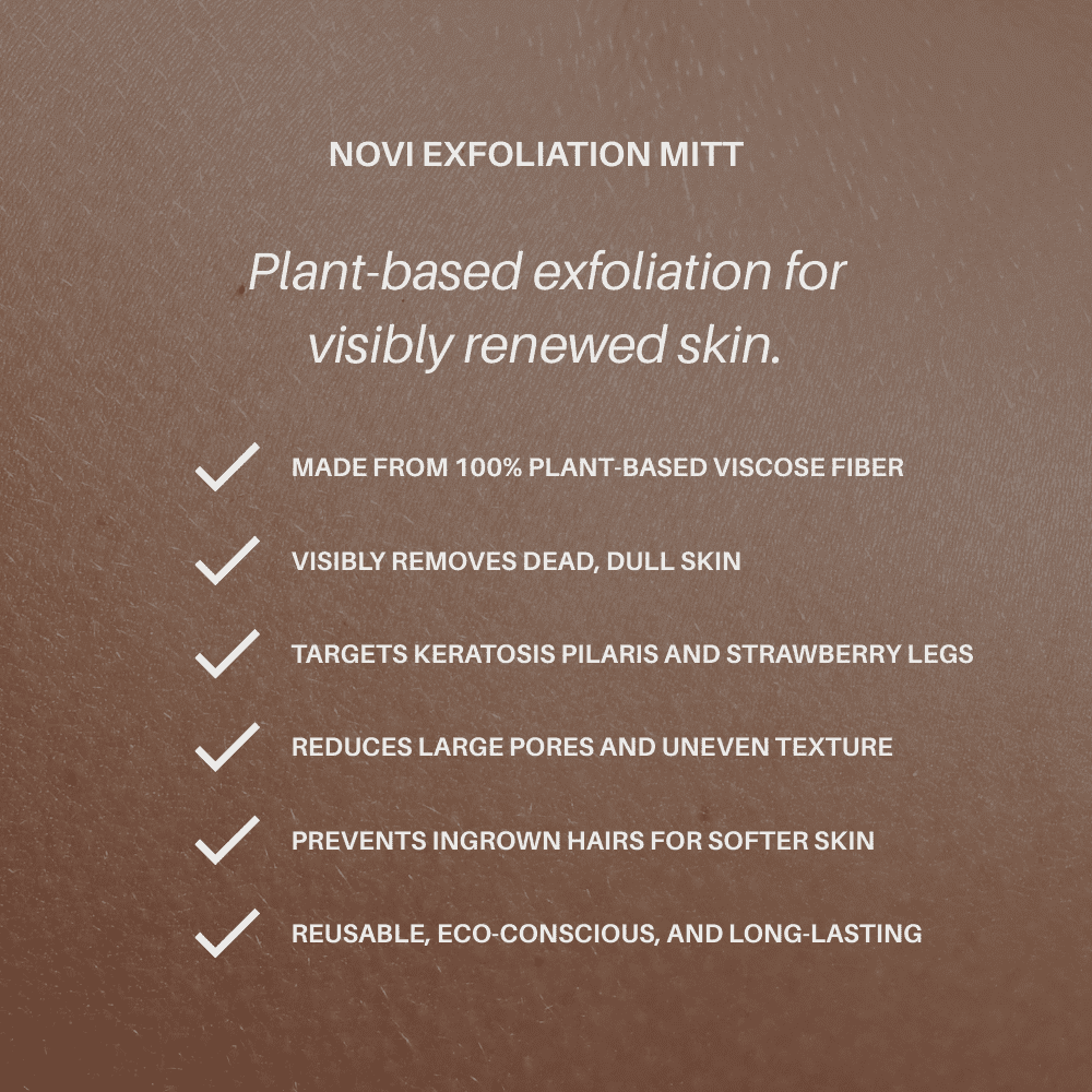 Plant-Based Exfoliation Mitt